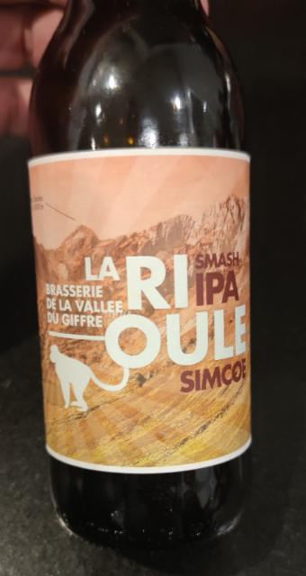 la rioule smash ipa simcoe, Brasserie De La Vallée Du Giffre