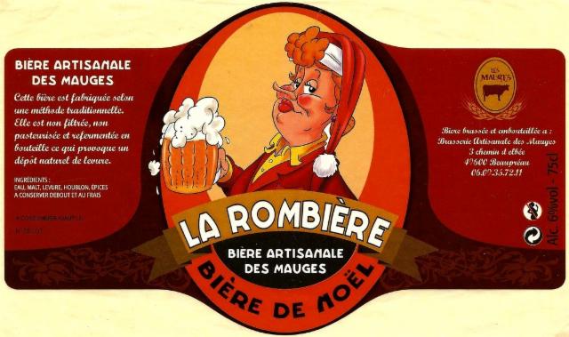 La Rombière De Noël 6.0%, Brasserie Artisanale Des Mauges (La Rombière), France