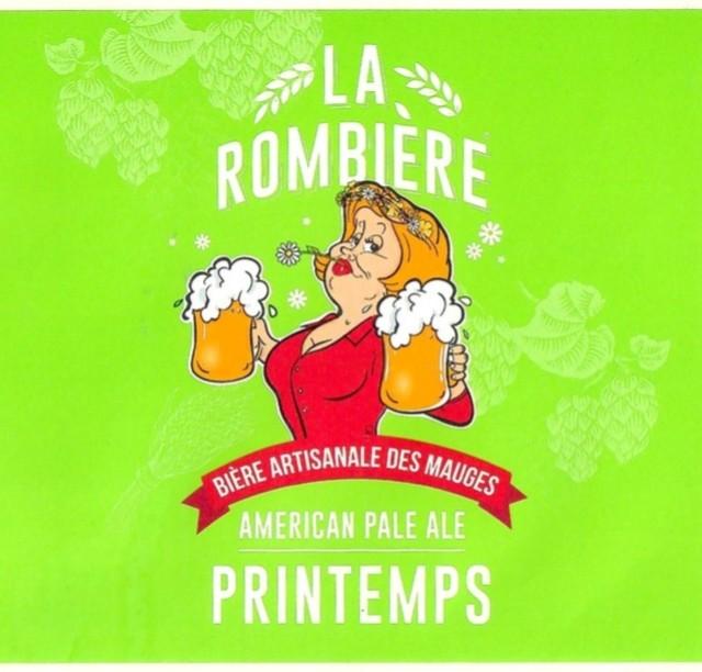 La Rombière Printemps 6.0%, Brasserie Artisanale Des Mauges (La Rombière), France