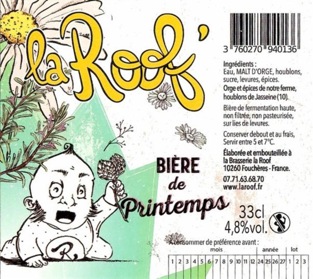La Roof' De Printemps 4.8%, La Roof', France
