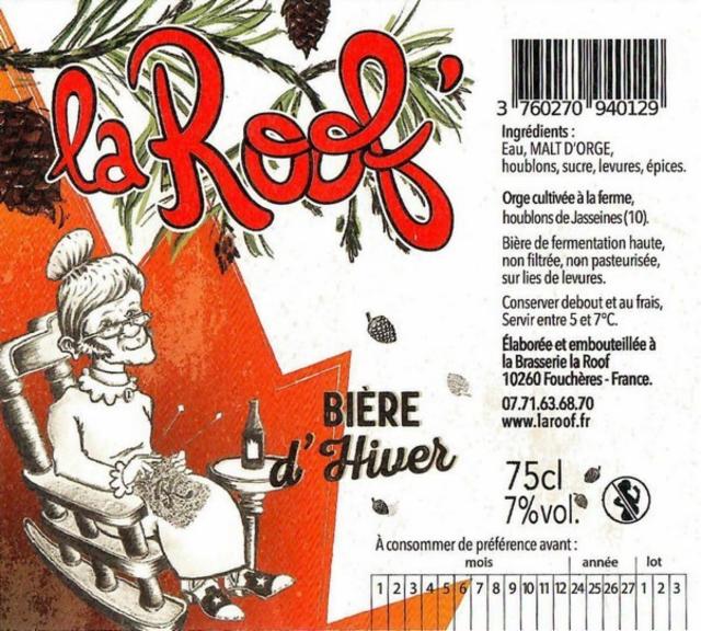La Roof' D'Hiver 7.0%, La Roof', France
