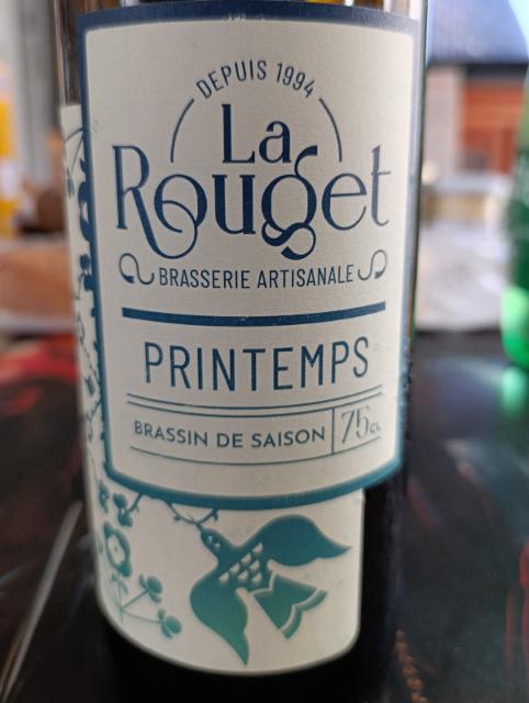 la rouget printemps 6.4%, Brasserie La Rouget De Lisle, France