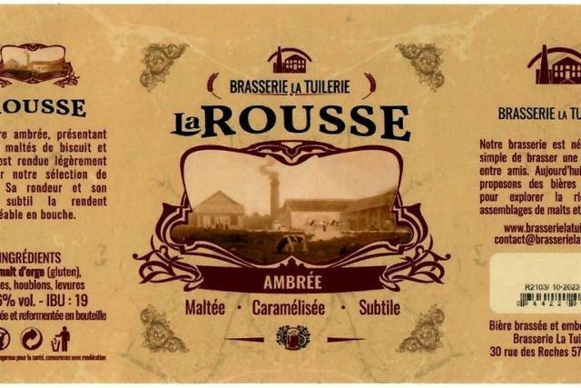 La Rousse 6.0%, Brasserie La Tuilerie, France