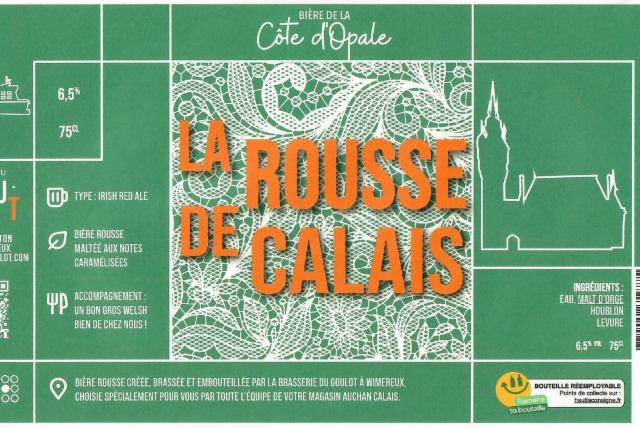 La Rousse De Calais 6.5%, Brasserie Du Goulot, France