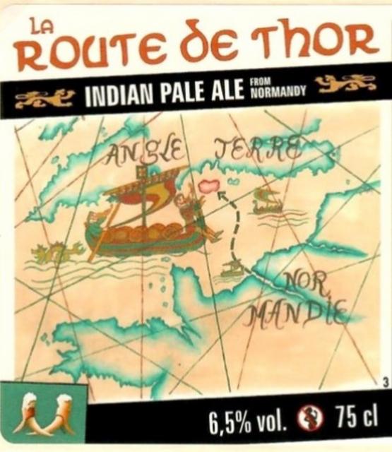 La Route De Thor 6.5%, Ferme Brasserie Northmæn, France