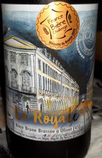 La Royale 7.5%, Brasserie COB (Comptoir Olivetain Des Bières), France