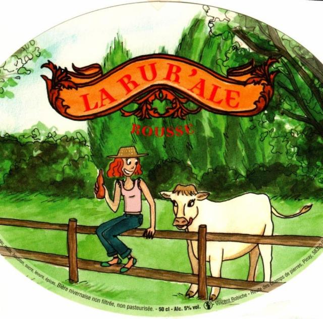 La Rur'Ale Rousse 5.0%, Brasserie Robiche - La Rur'Ale, France