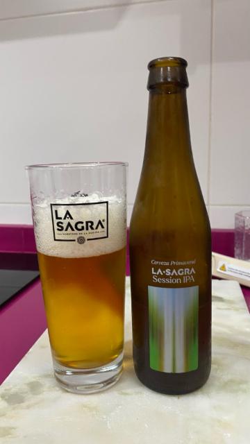 La sacra session IPA 5.0%, Cervezas La Sagra (Molson Coors), Spain