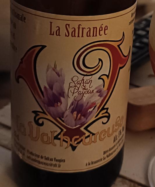 La Safranée 5.0%, Brasserie Burval - La Val Heureuse, France