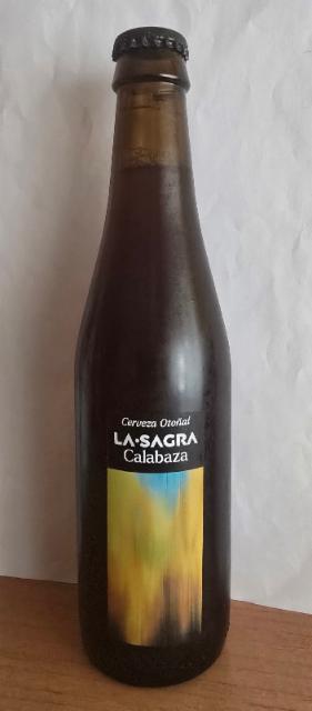 la sagra Calabaza 6.1%, Cervezas La Sagra (Molson Coors), Spain