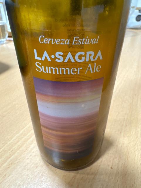 La sagra summer ale, Cervezas La Sagra (Molson Coors)