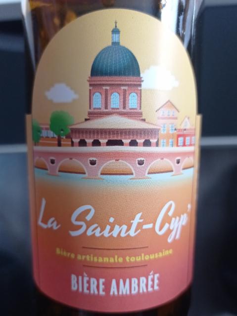 La Saint-Cyp' Ambrée 6.0%, Brasserie La Garonnette, France
