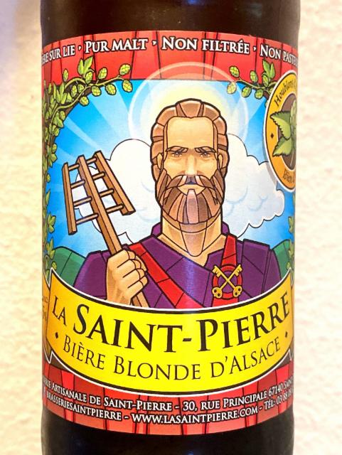 La Saint-Pierre Blonde 5.5%, Brasserie La Saint-Pierre, France