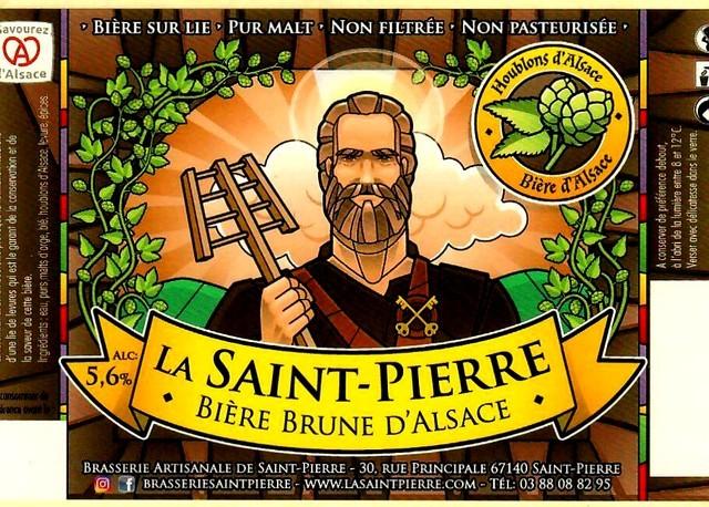 La Saint-Pierre Brune 5.6%, Brasserie La Saint-Pierre, France
