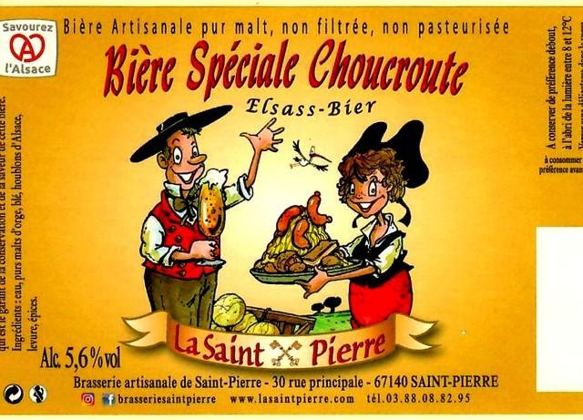 La Saint-Pierre Spéciale Choucroute 5.6%, Brasserie La Saint-Pierre, France