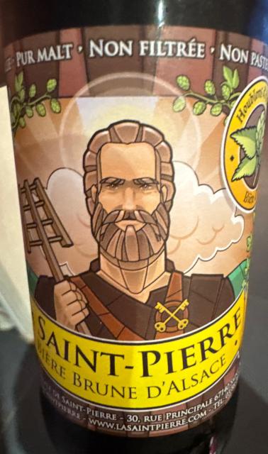 La Saint-Pierre Brune 5.6%, Brasserie La Saint-Pierre, France