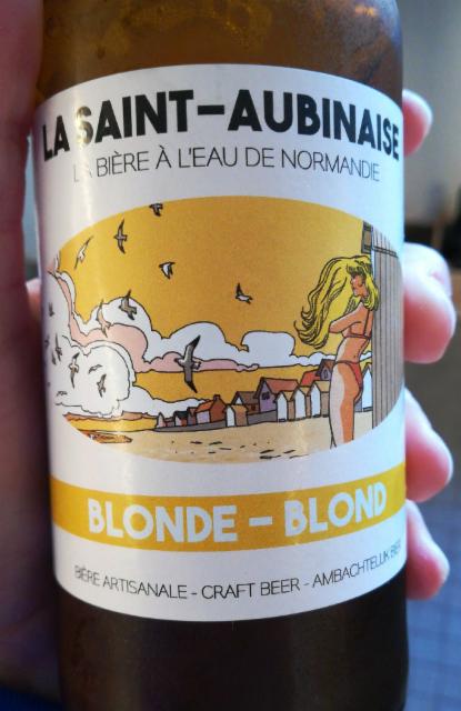 La Sainte-Aubinaise Blonde 5.5%, Brasserie Des 9 mondes, France