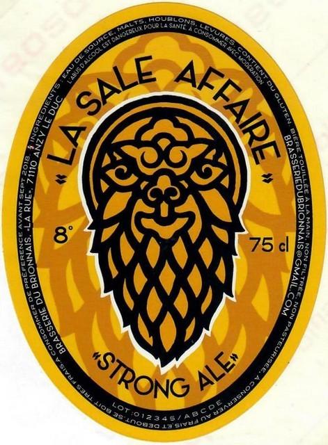 La Sale Affaire Strong Ale, Brasserie Du Brionnais (La Sale Affaire)
