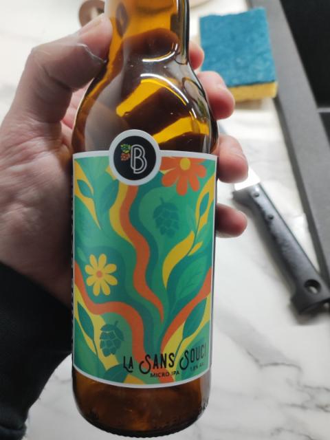 La sans soucis micro ipa, Brasserie La Bonne Bouille