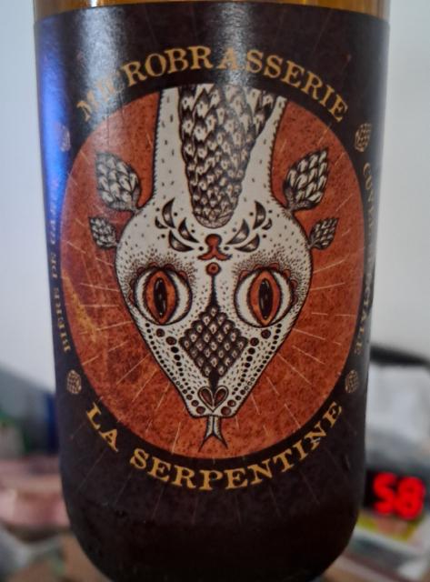 La Serpentine Bière De Garde 6.5%, Brasserie La Serpentine, France