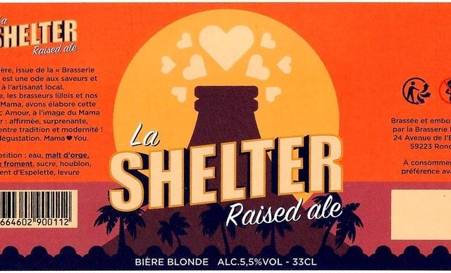 La Shelter 5.5%, Brasserie Lilloise, France