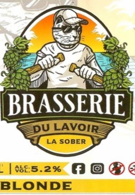 La Sober Blonde 5.2%, Brasserie Du Lavoir [Closed], France