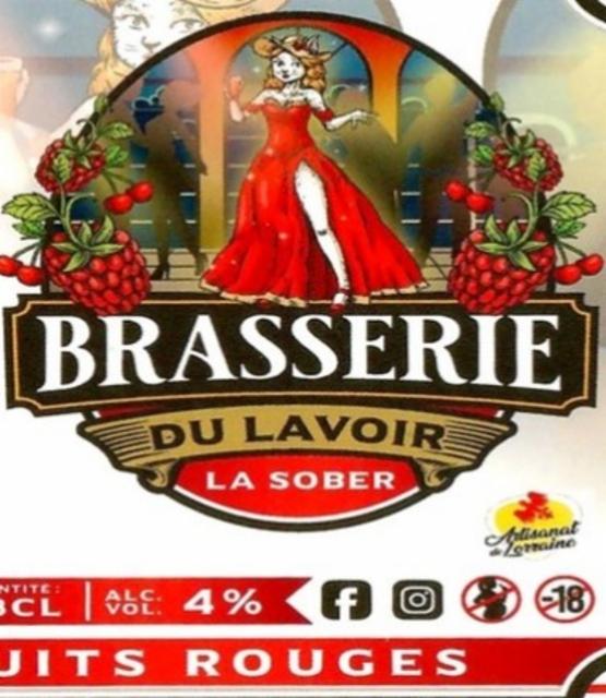 La Sober Fruits Rouges 4.0%, Brasserie Du Lavoir [Closed], France
