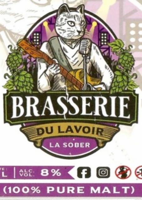 La Sober Triple 8.0%, Brasserie Du Lavoir [Closed], France
