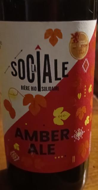 La Sociale Amber 6.0%, Brasserie Tête Haute, France