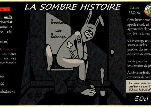 La Sombre Histoire 6.0%, Brasserie Des Buissons, France