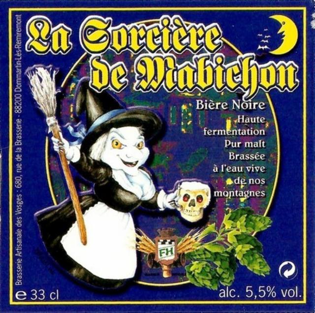La Sorcière De Mabichon 5.5%, La Madelon - Brasserie Artisanale des Vosges, France