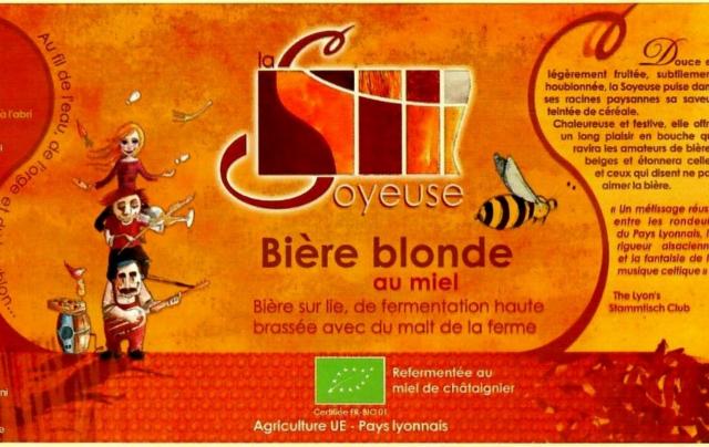 La Soyeuse Blonde Au Miel 6.5%, Ferme-Brasserie La Soyeuse, France