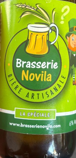 Novila La Spéciale 6.0%, Brasserie Novila, France