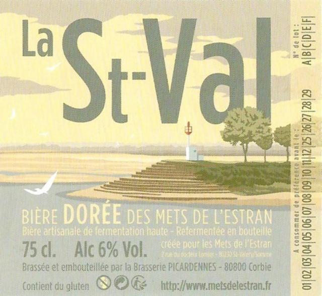 La St-Val Dorée 6.0%, Brasserie Artisanale Picardennes, France