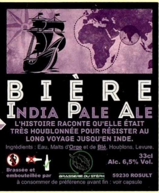 La Stéph IPA, Brasserie Du Stéph