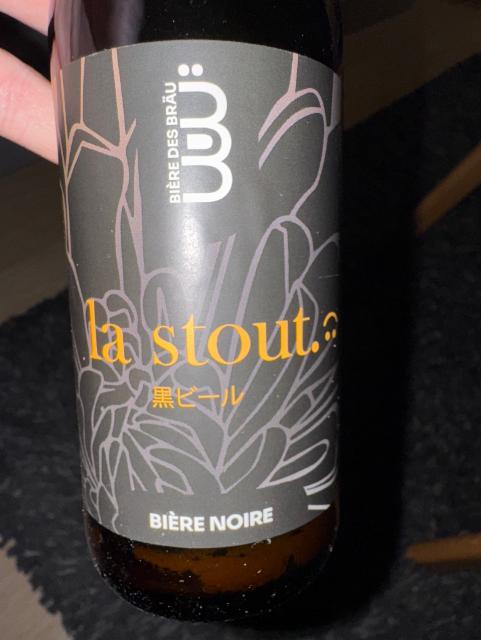 La Stout, Et C'Tout., Bière Des Bräu