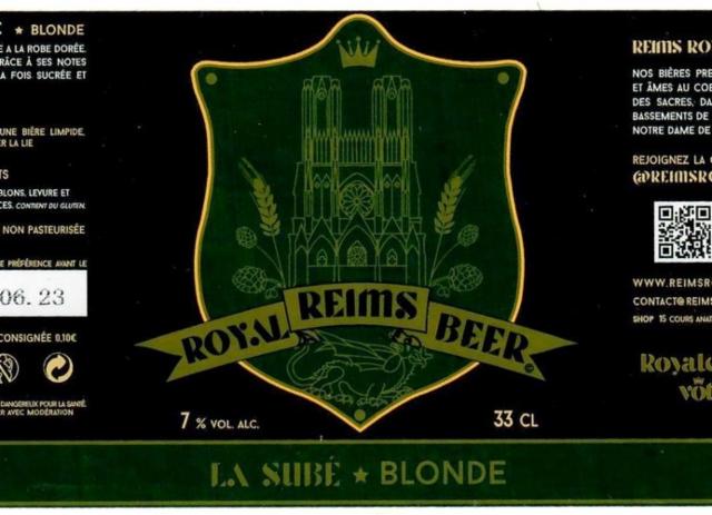 La Subé, Reims Royal Beer [Closed]