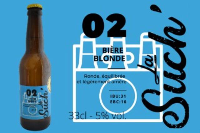 La Such' 02 Ambrée 5.0%, Brasseur Olivier Schuchard [Closed], France