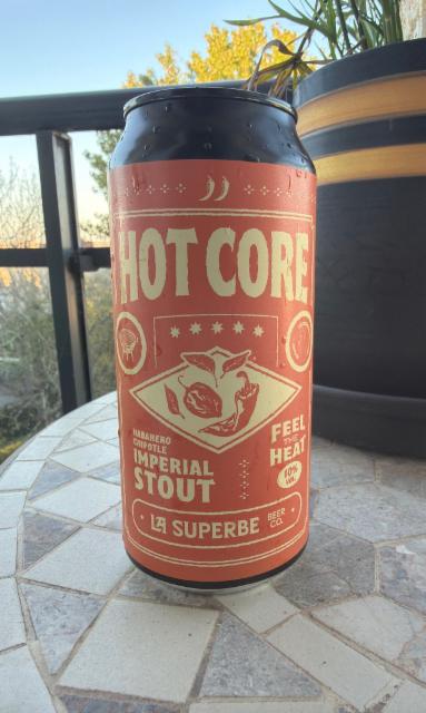 La superbe hot core imperial stout, La Superbe