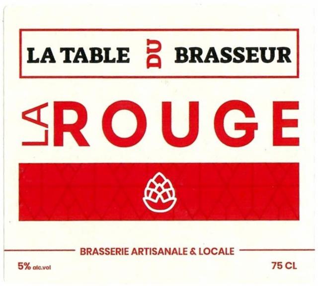 La Table Du Brasseur Rouge 5.0%, La Table Du Brasseur, France