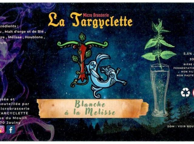 La Targyclette Blanche À La Mélisse, Microbrasserie La Targyclette