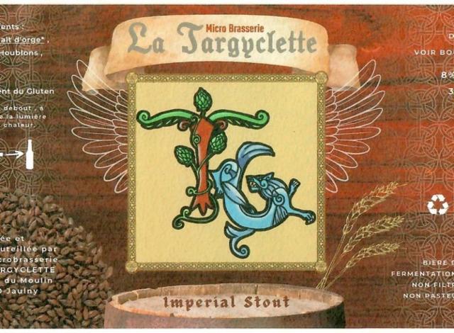 La Targyclette Imperial Stout 8.0%, Microbrasserie La Targyclette, France