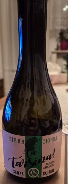 la tarsina! Bionda senza Glutine 4.9%, Birrificio Artigianale Maltovivo, Italy