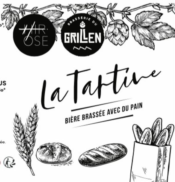La Tartine 5.0%, Brasserie Du Grillen, France