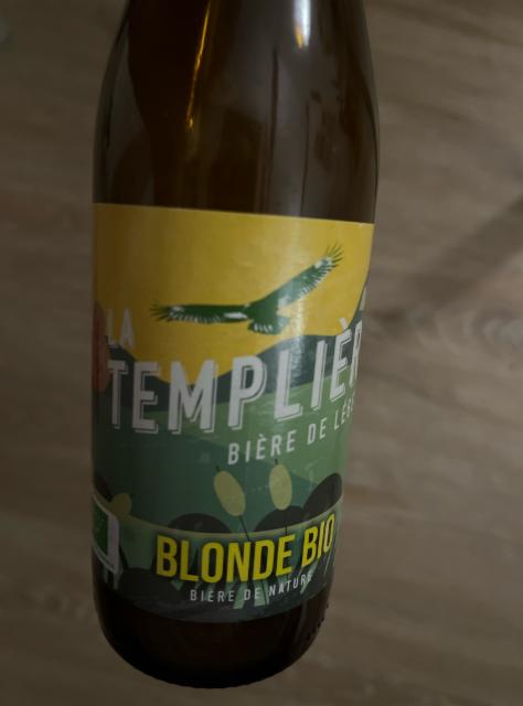 La Templière Blonde 5.3%, Brasserie D'Olt, France