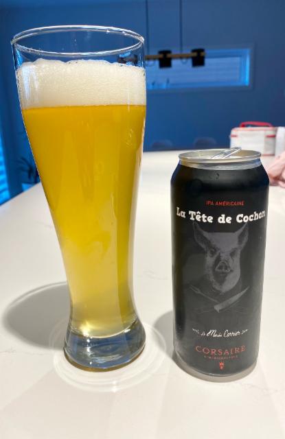La Tête de Cochon 5.0%, Corsaire - Microbrasserie Pirate, Canada