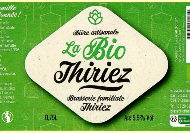 La Thiriez Bio / La Bio Thiriez 5.5%, Brasserie Thiriez, France
