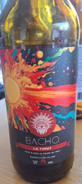 La Timut 6.0%, Bacho Brewery, France