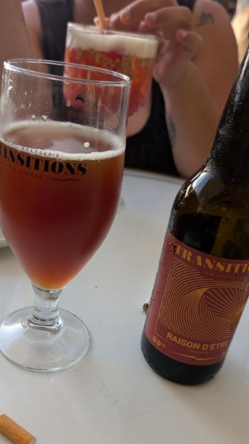 Raison D'Être, Transitions