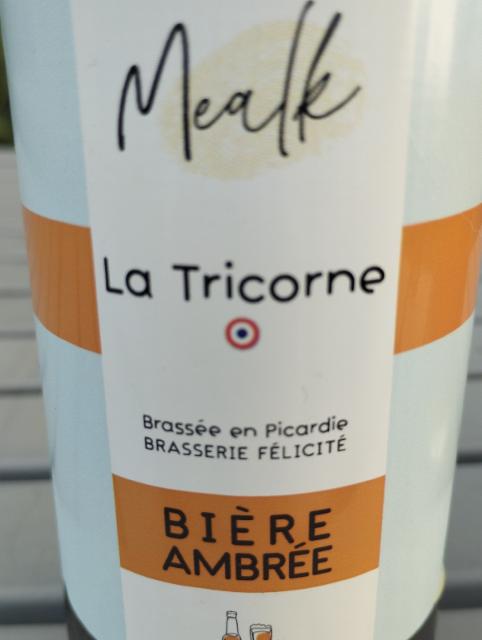 La Tricorne Ambrée 7.0%, Brasserie Félicité, France